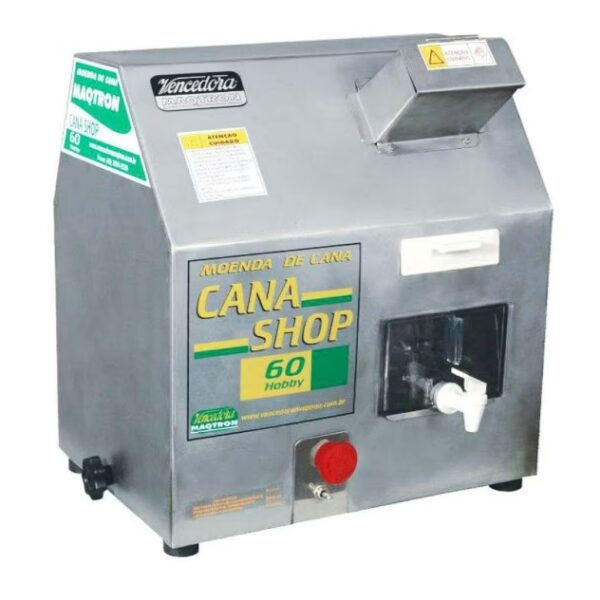 Engenho para cana inox 60 rolos de ferro