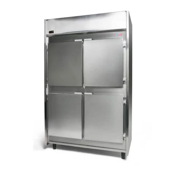 Geladeira comercial Polar 4 portas Inox 995L GCI125- 220v