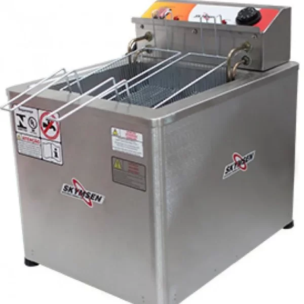 Fritadeira de Mesa 8000w Água e Óleo - Fritadeira de Mesa 8000w Inox 220v